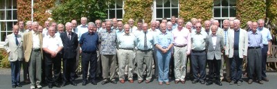 Mens' Society members at Tullylagan House.